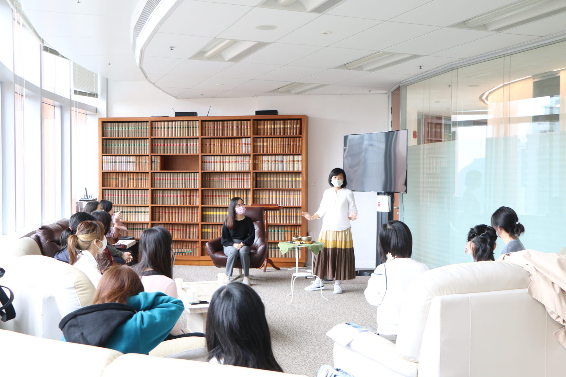 Wellness workshop for meditation in Chinese Medicine @HKU Law faculty