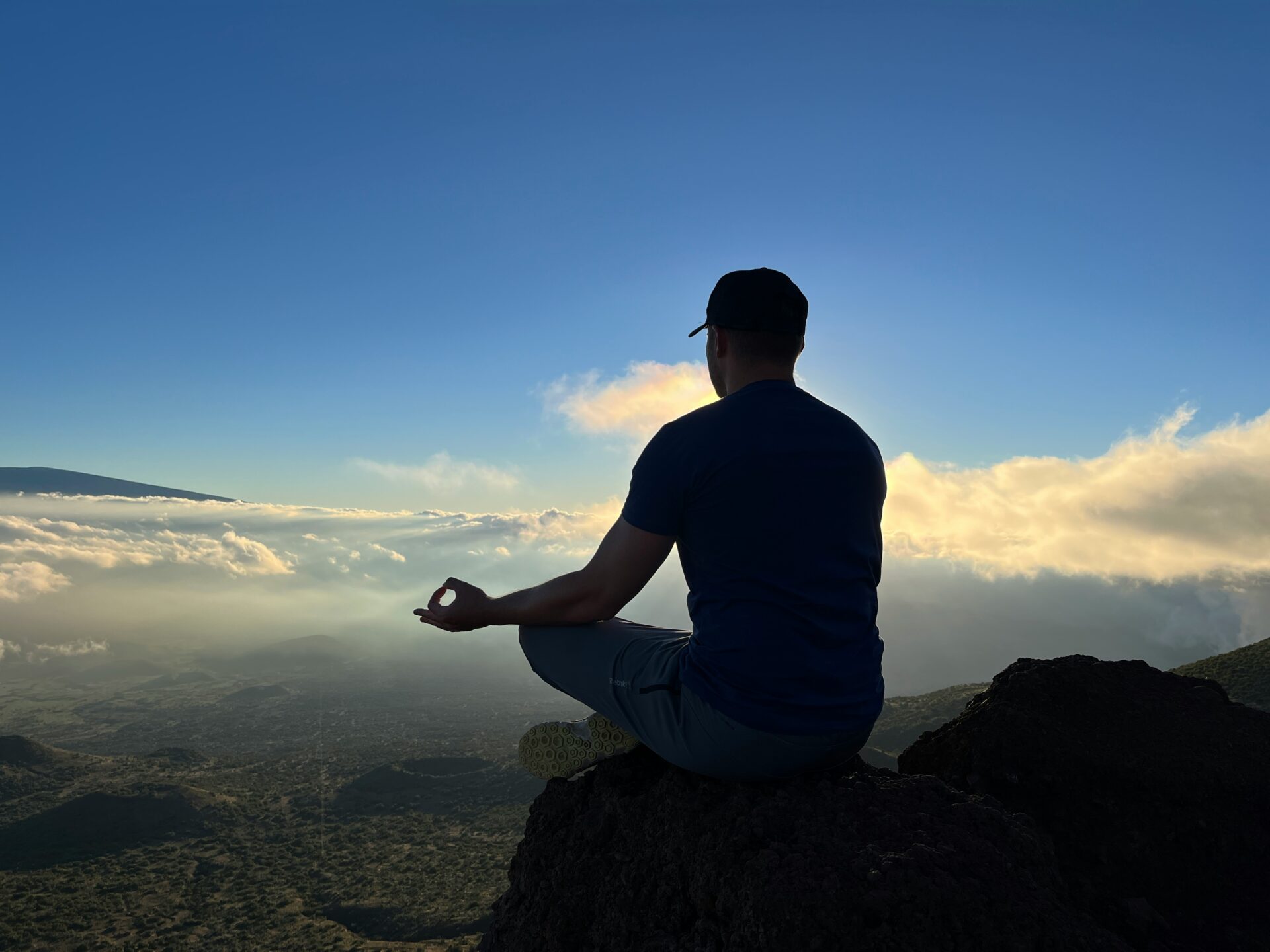 Wellness workshop of sitting meditation and body awareness